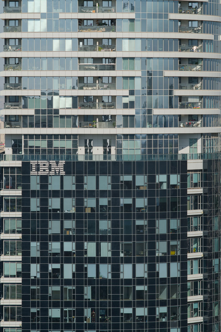 תקריבים בצילום אדרכילות - מגדל השחר IBM 